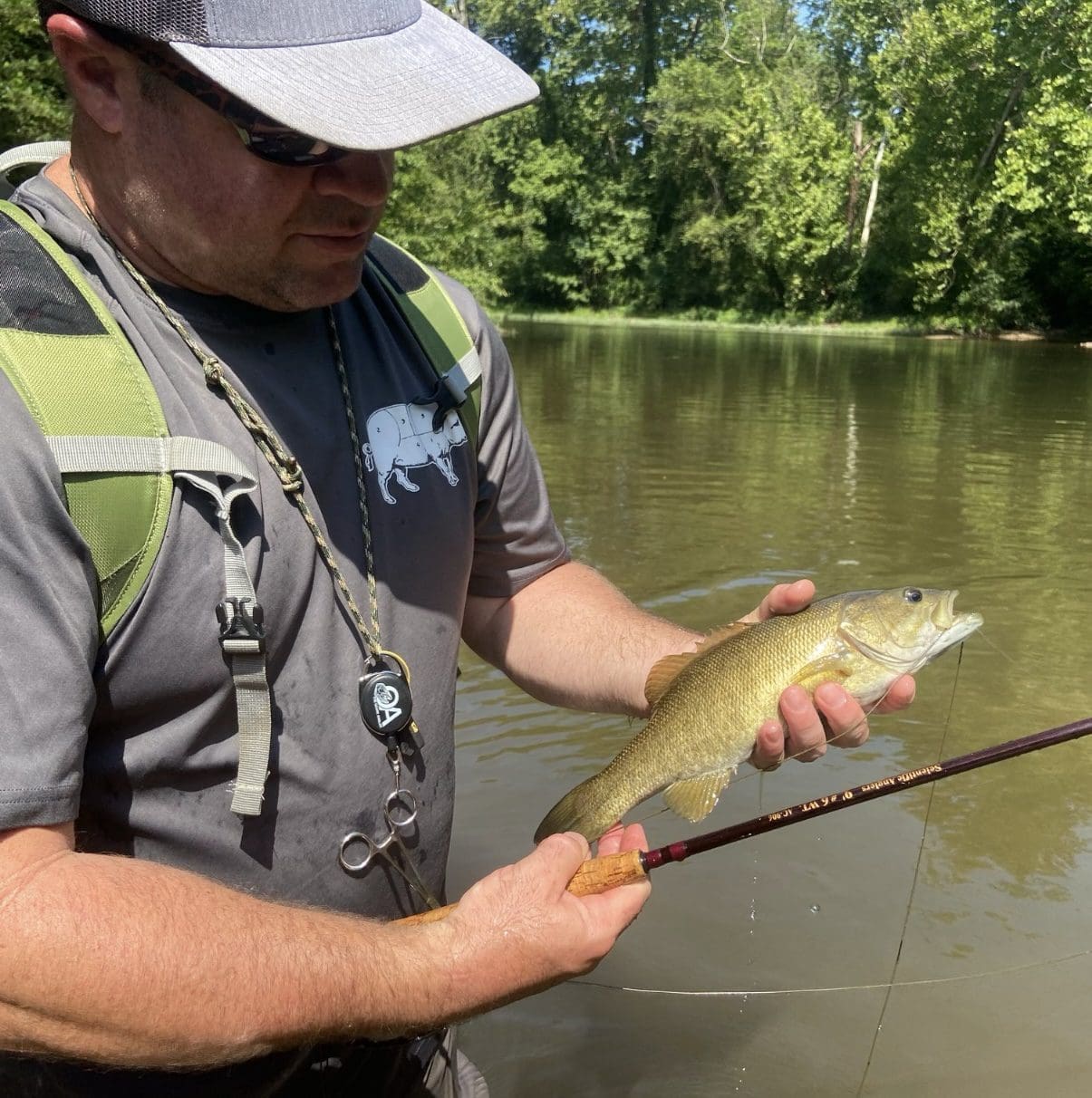 Saline River Smallmouth Fly Fishing