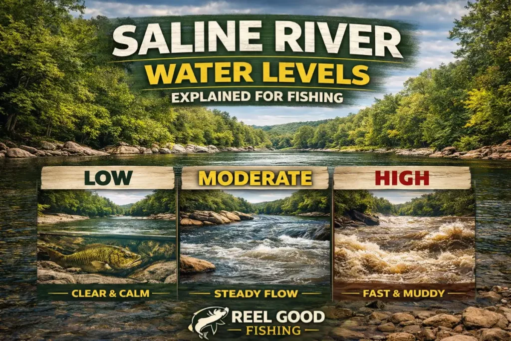 Saline River water levels explained