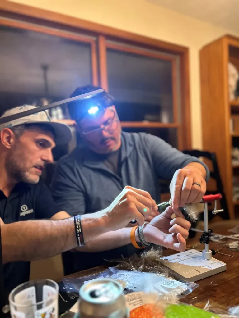 Bills first time fly tying