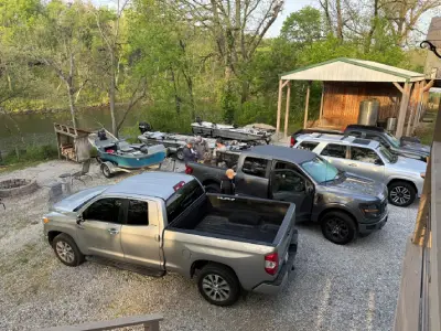 Friends gather to fly fish Arkansas